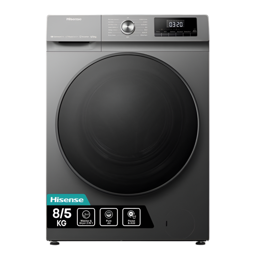 Hisense Front Load Washing Machine(Wash & Dry) WD3S804BT 8.5kg 1year Warranty