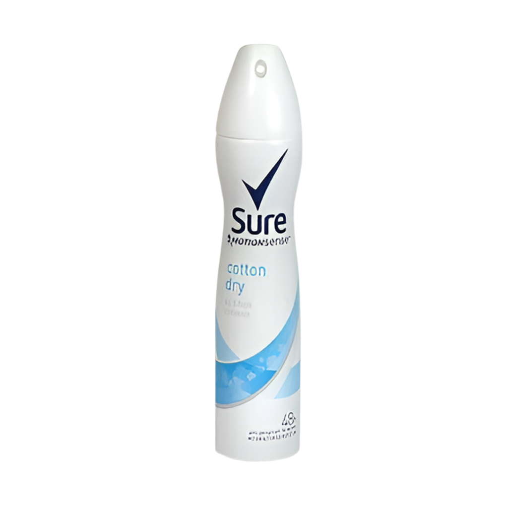 Sure Cotton Dry Anti-Perspirant Spray 250ml