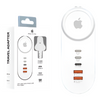 35w 1-Lightning 2-Type 2-Usb Power Extension Adapter