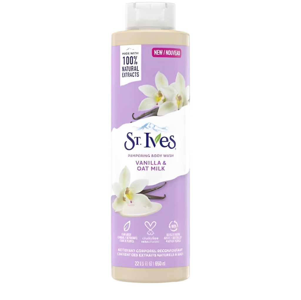St. Ives Pampering Vanilla Body Wash 650ml