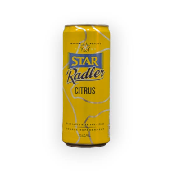 Star Radler Can beer-Citrus Sleek