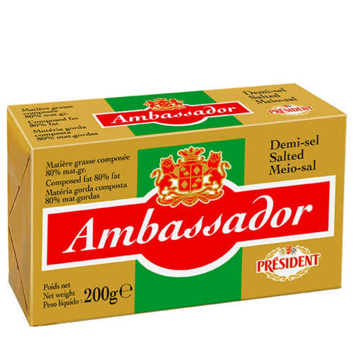 Ambassador Salted Butter 200g