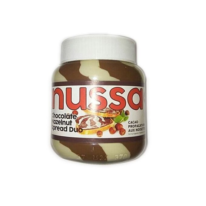 Nussa Chocolate Hazelnut Spread Duo 400g