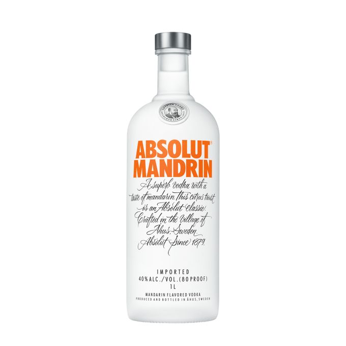 Absolut Mandrin Vodka 1Ltr
