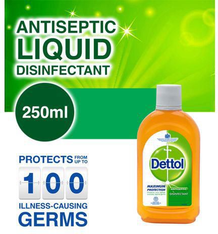Dettol Antiseptic Liquid 250ml - Makdwn 