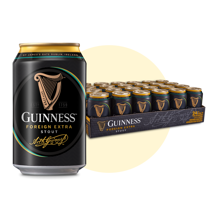 Guinness Stout Can Beer 24 x 320ml - Makdwn 