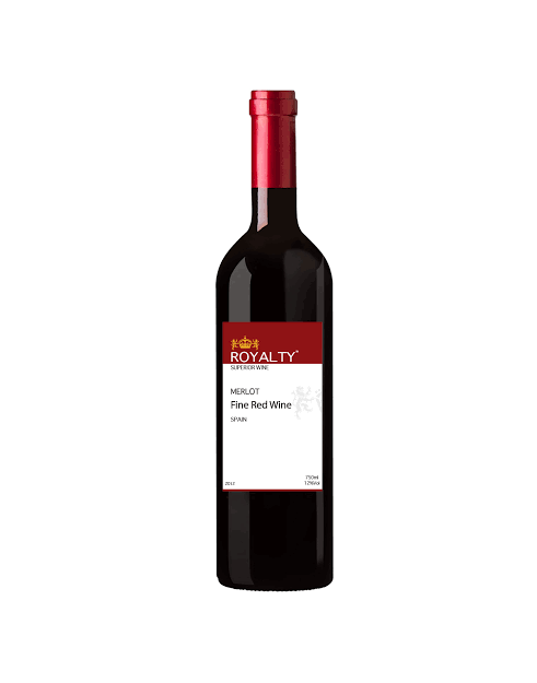 Royalty Superior Red Wine 750ml - Makdwn 